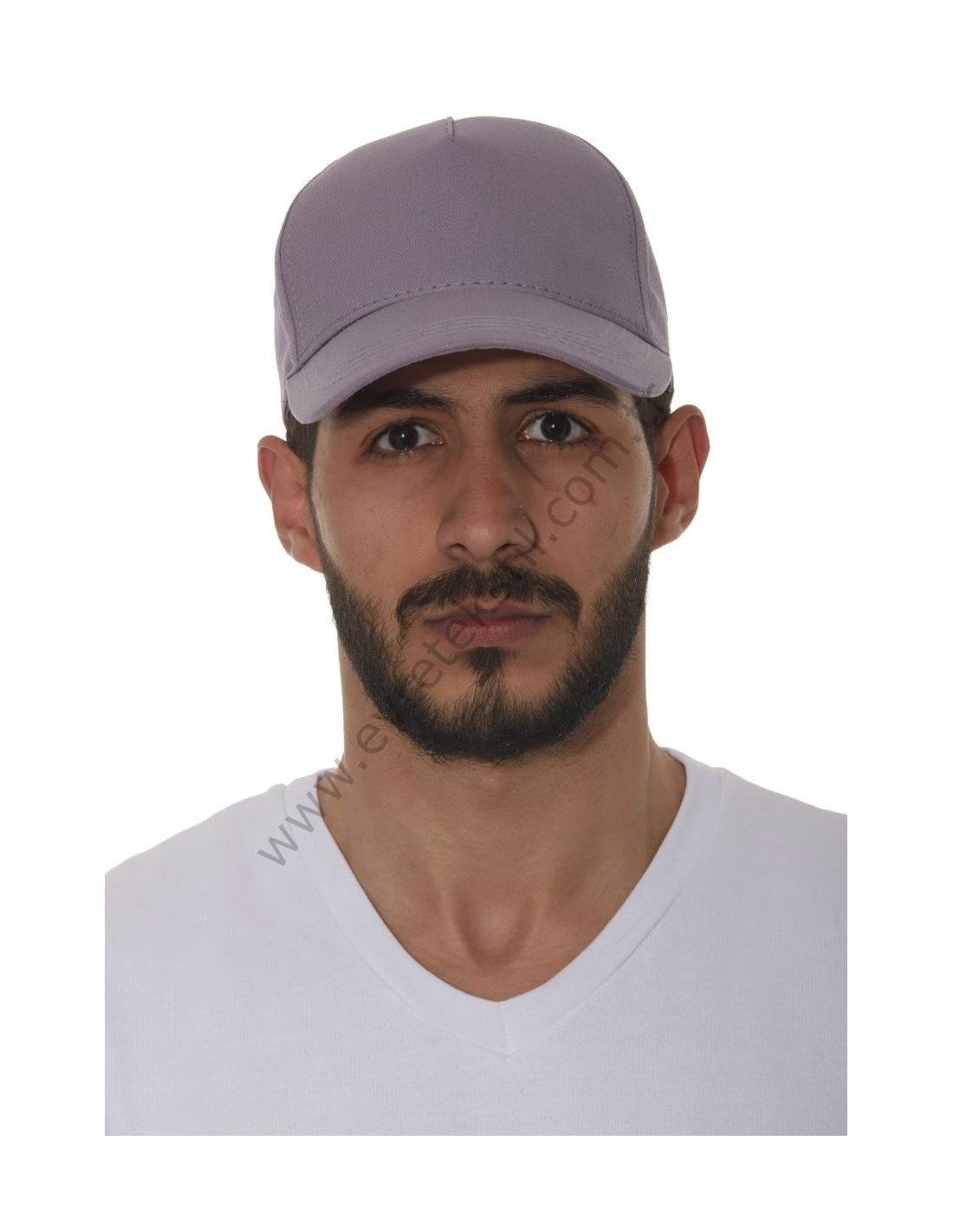Gri Gabardin Şapka